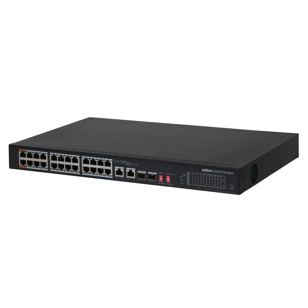 Dahua 24-портовий некерований PoE DH-PFS3226-24ET-240