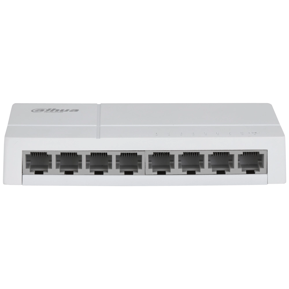 Комутатор 8 портів некерований              Dahua DH-SF1008L          