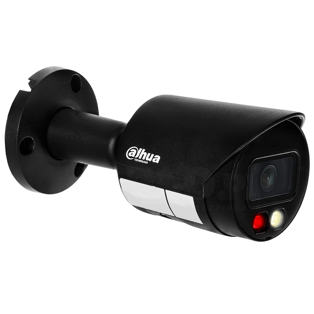 IP камера 4 МП Dahua DH-IPC-HFW2449S-S-IL-BE (2.8мм), подвійне підсвічування LED + ІЧ, чорний корпус
