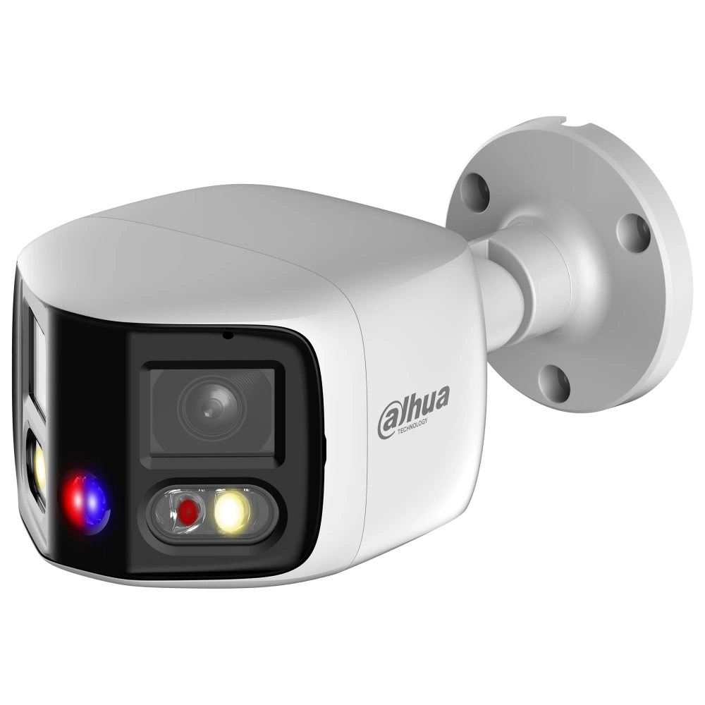 Панорамна IP камера 8 МП Dahua DH-IPC-PFW3849S-A180-AS-PV (2x4MP), 180° огляд, подвійне підсвічування LED + ІЧ