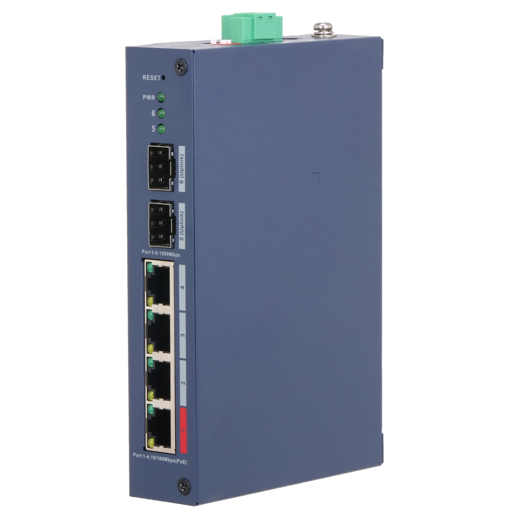 Комутатор 6 портів керований              Dahua DH-CHS4206-4ET-90 PoE          