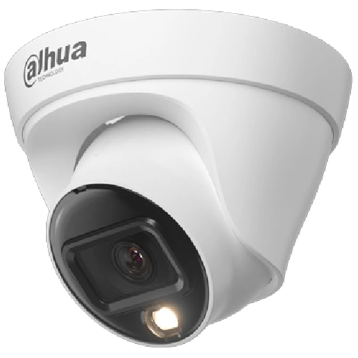 IP камера 2 МП Dahua DH-IPC-HDW1239T1-LED (2.8 мм) з повнокольоровим режимом і вбудованим теплим світлом